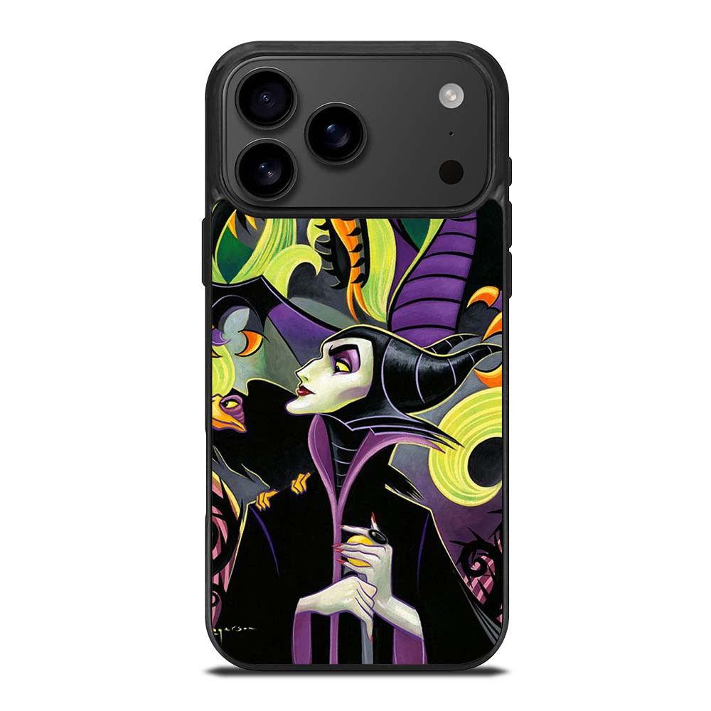 MALEFICENT'S DISNEY ART iPhone 17 Pro Max Case